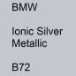 Preview: BMW, Ionic Silver Metallic, B72.